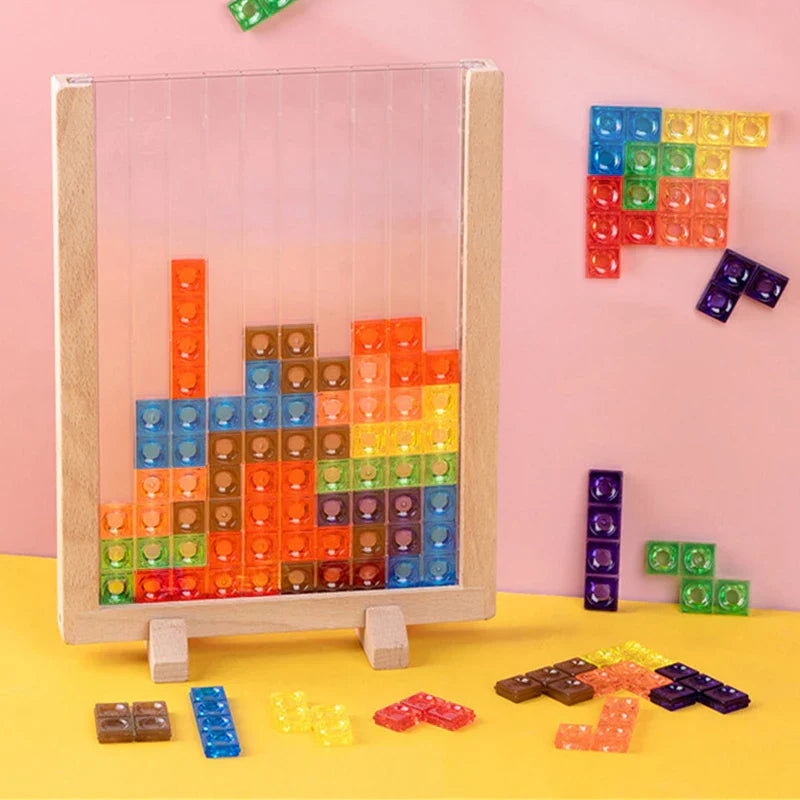 Houten 3D Puzzel voor Kinderen – Educatief Bouwspel voor Creativiteit & Ruimtelijk Inzicht (4-10 jaar)